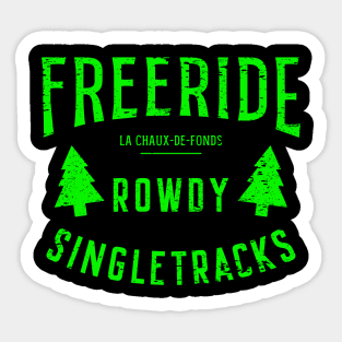 Freeride La Chaux-de-Fonds Sticker